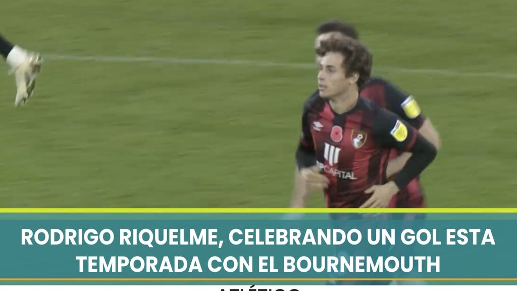 El primer gol de Rodrigo Riquelme en el Bournemouth