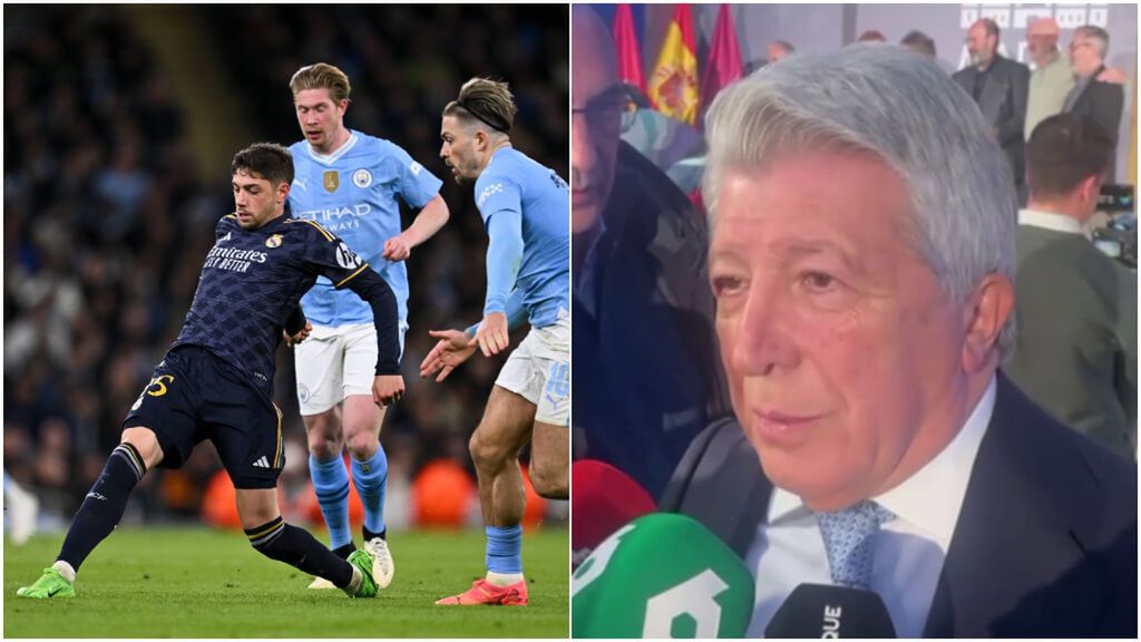 Enrique Cerezo se moja con el Manchester City-Real Madrid