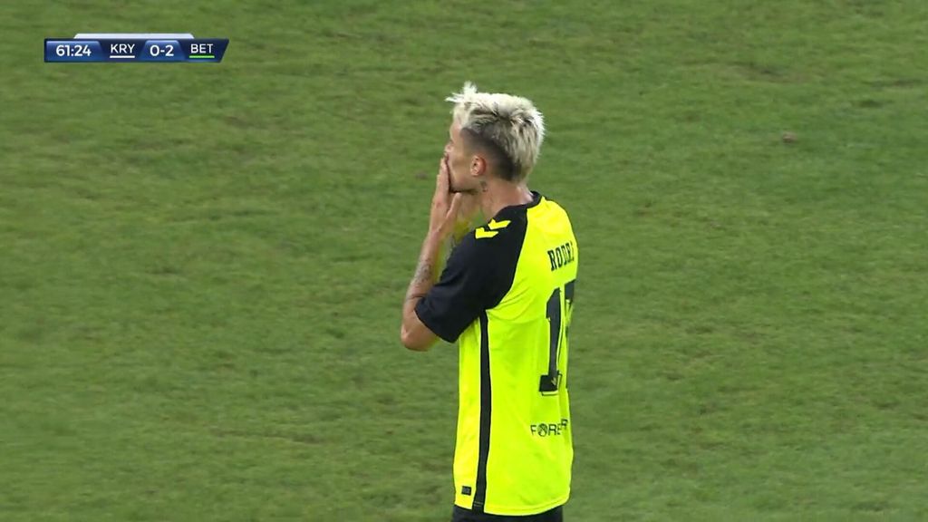 Kryvbas 0-2 Real Betis: Gol de Rodri