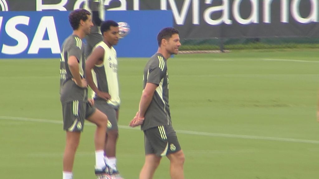 Los gestos de Rodrygo en el entrenamiento que son un fiel reflejo de su situación