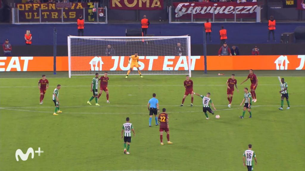 Roma 1-1 Betis: Gol de Guido