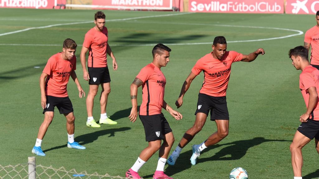 Rony Lopes ya entrena con el Sevilla FC