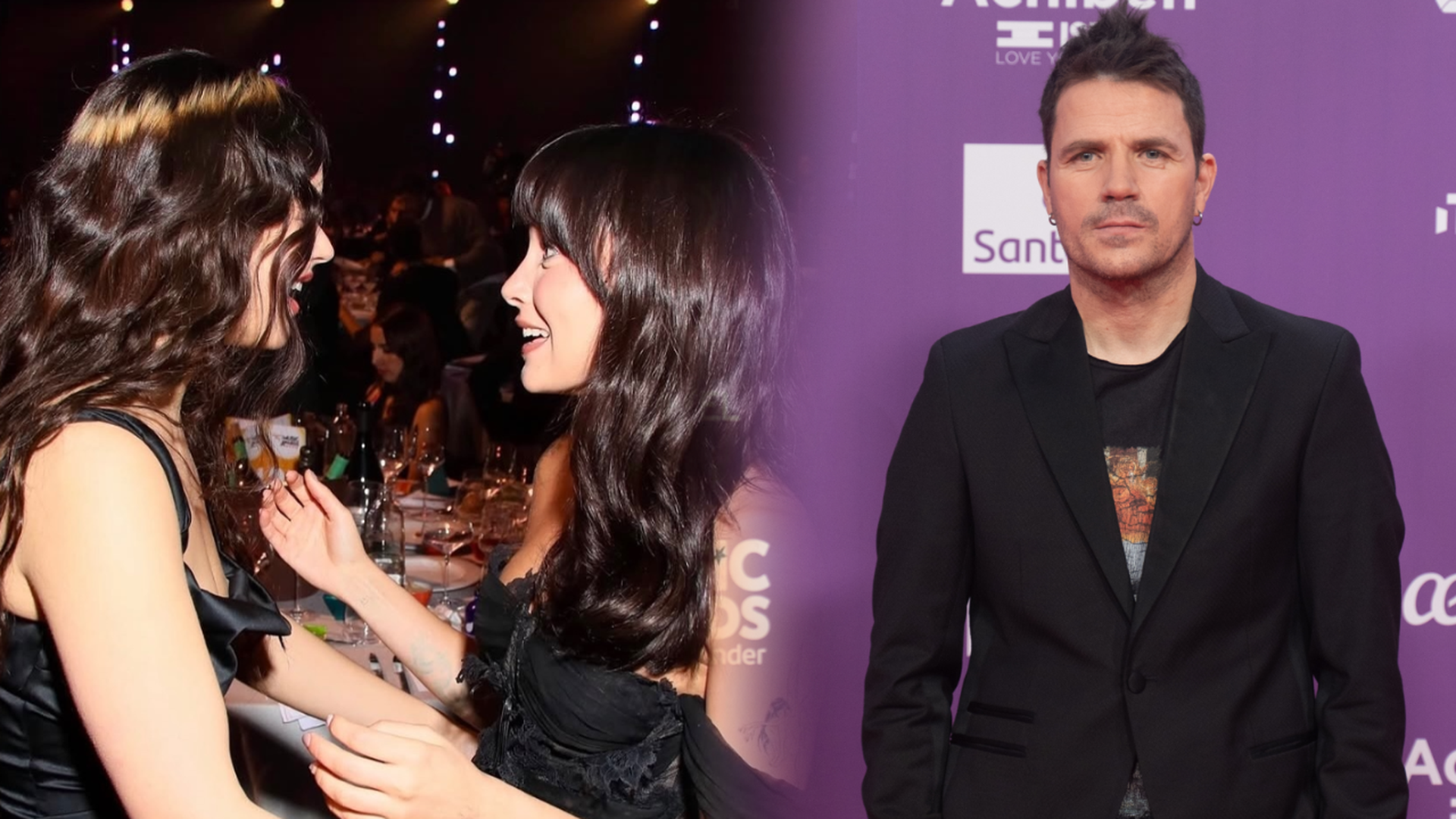 Rosalía, Aitana y Dani Martín