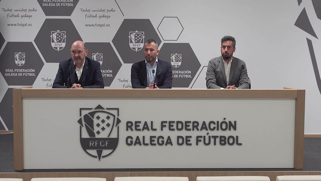 Diego Martínez, seleccionador de A Irmandiña: "Es una fiesta para el fútbol gallego"