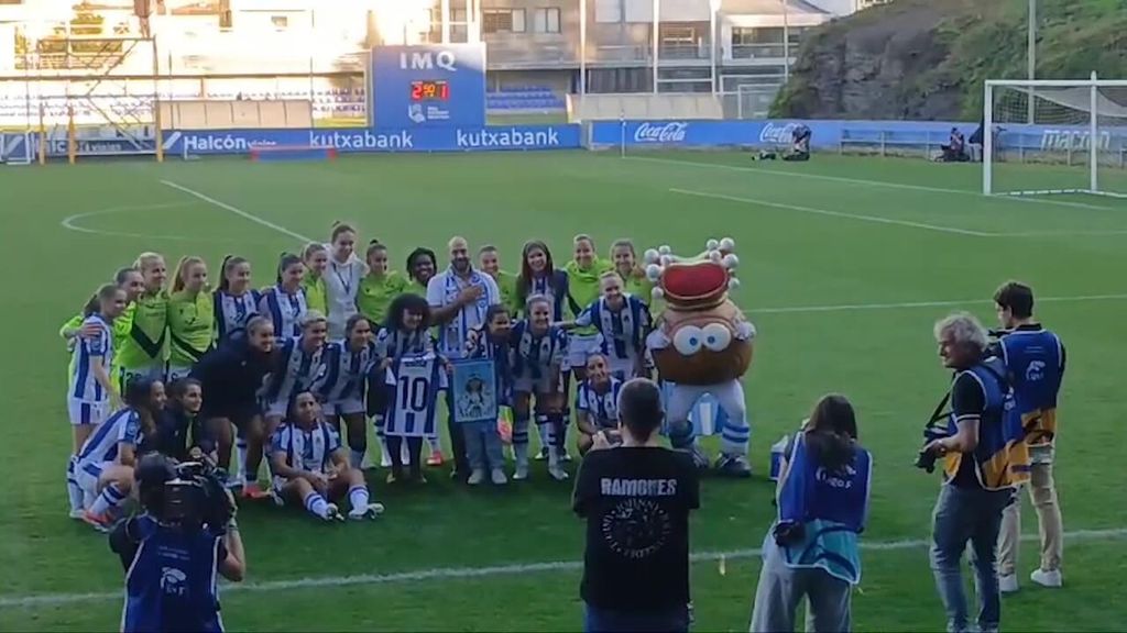 Homenaje a la familia de Sofía en Zubieta