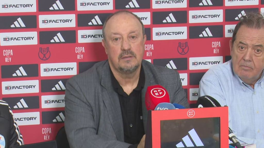 Rueda de prensa de Rafa Benitez en el Sestao River - Celta