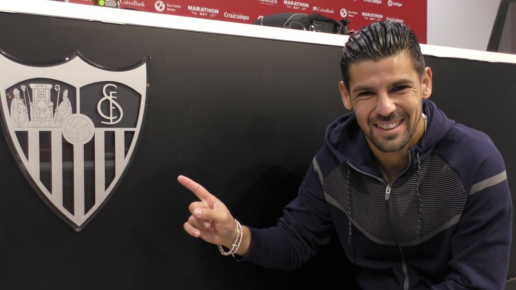 Nolito y su cambio con Lopetegui tras tener "los dos pies" fuera del Sevilla