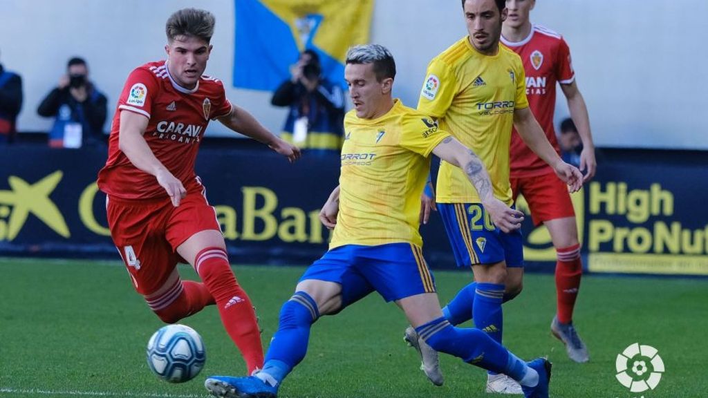 Cádiz 1-1 Zaragoza: Resumen del partido