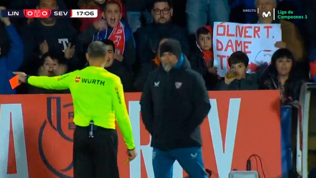 Linares-Sevilla de Copa: expulsión de Sampaoli