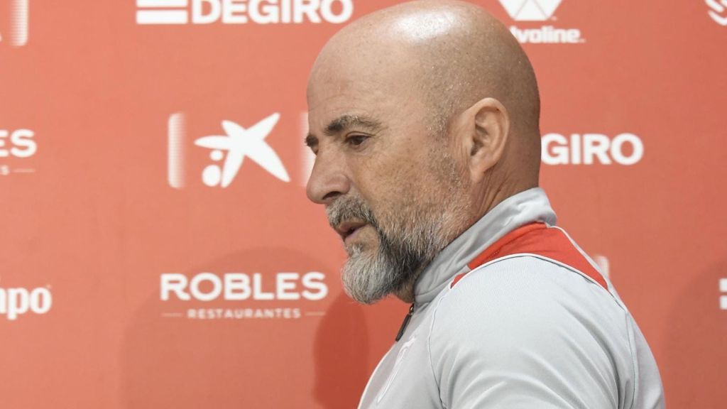 Rueda de prensa de Sampaoli previa al Getafe-Sevilla
