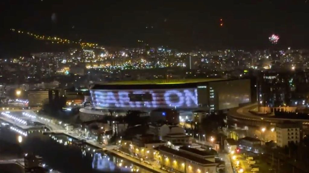 Así recibió San Mamés el año 2023