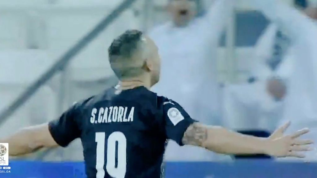 El golazo de Santi Cazorla con el Al-Sadd ante Al-Duhail