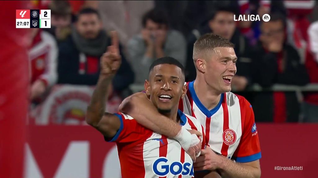 Girona 2-1 Atlético: Gol de Savinho