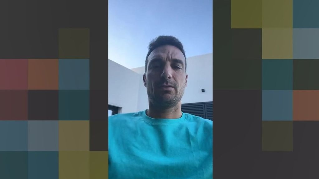 Scaloni manda un mensaje de ánimo a los jugadores del Fabril