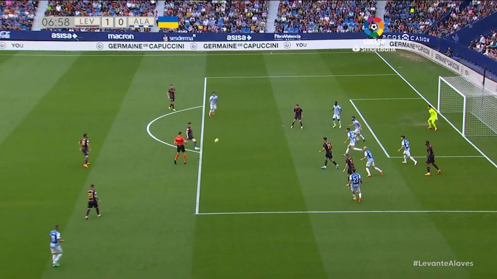 Levante UD 2-0 Deportivo Alavés: Gol de Pepelu