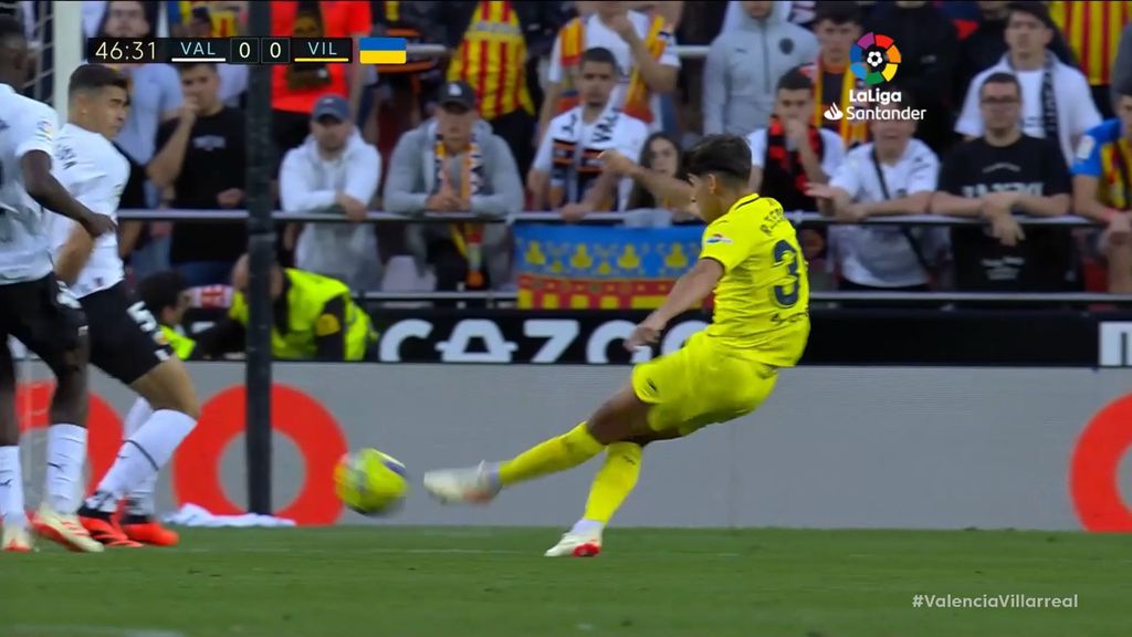 Valencia 1-1 Villarreal: Resumen del partido