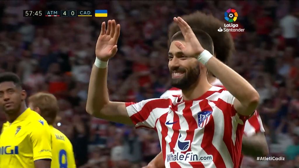 Atlético Madrid 4-0 Cádiz: Gol de Carrasco