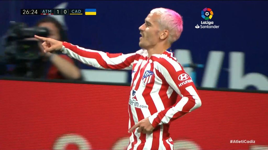 Atlético Madrid 5-1 Cádiz: Doblete de Griezmann