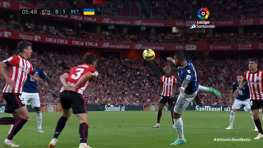 Athletic Club 0-1 Real Betis: Gol de Willian José