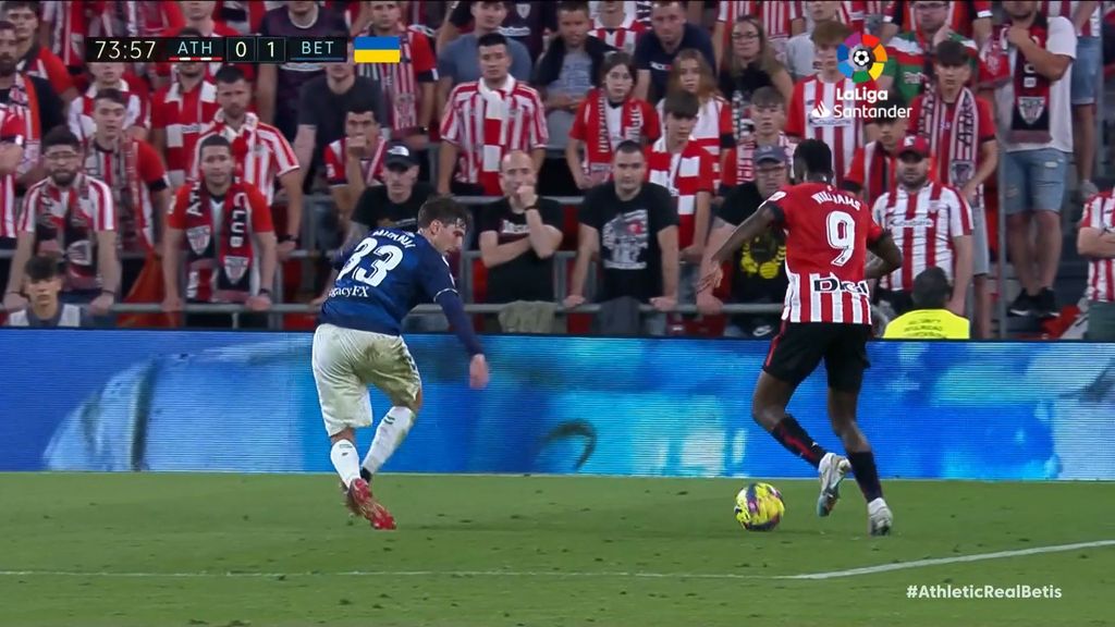 Athletic Club 0-1 Real Betis: Resumen del partido