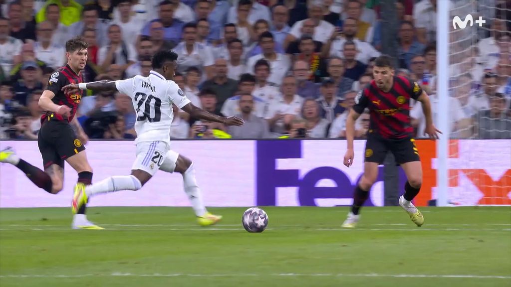 Real Madrid 1-0 Manchester City: Gol de Vinícius