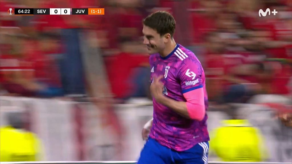 Sevilla 0-1 Juventus: Gol de Vlahović