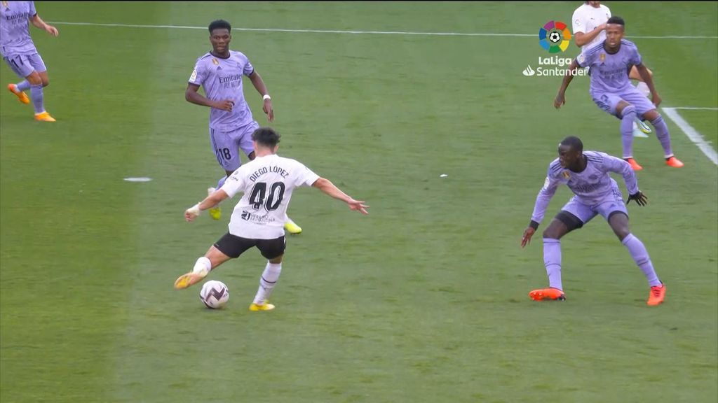 Valencia 1-0 Real Madrid: Resumen del partido