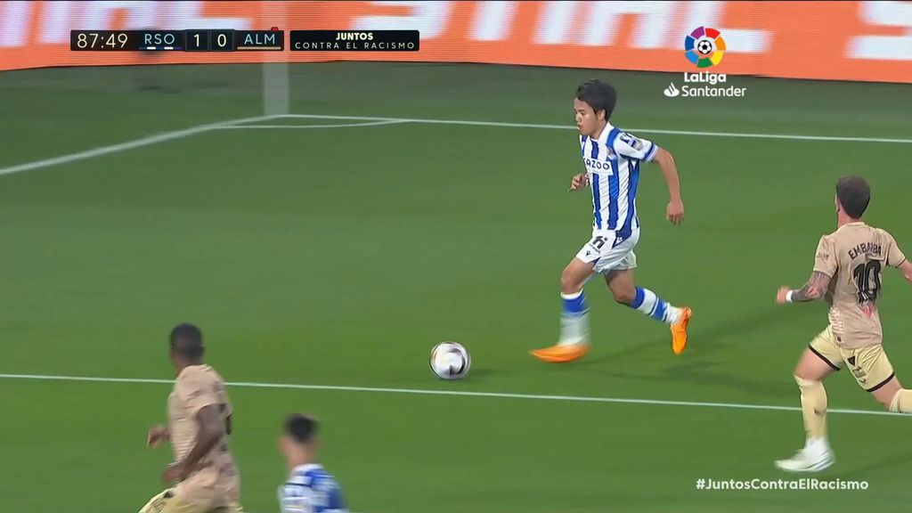Real Sociedad 1-0 Almería: Resumen del partido