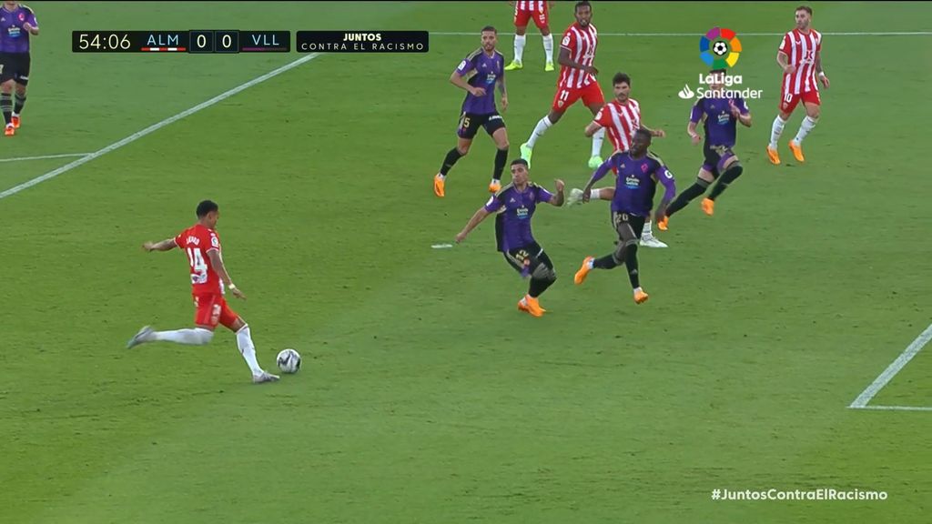 Almería 0-0 Real Valladolid: Resumen del partido