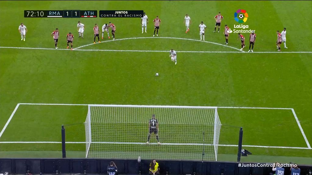 Real Madrid 1-1 Athletic Club: Gol de Benzema