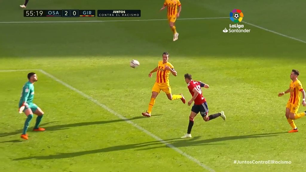 Osasuna 2-1 Girona: Resumen del partido