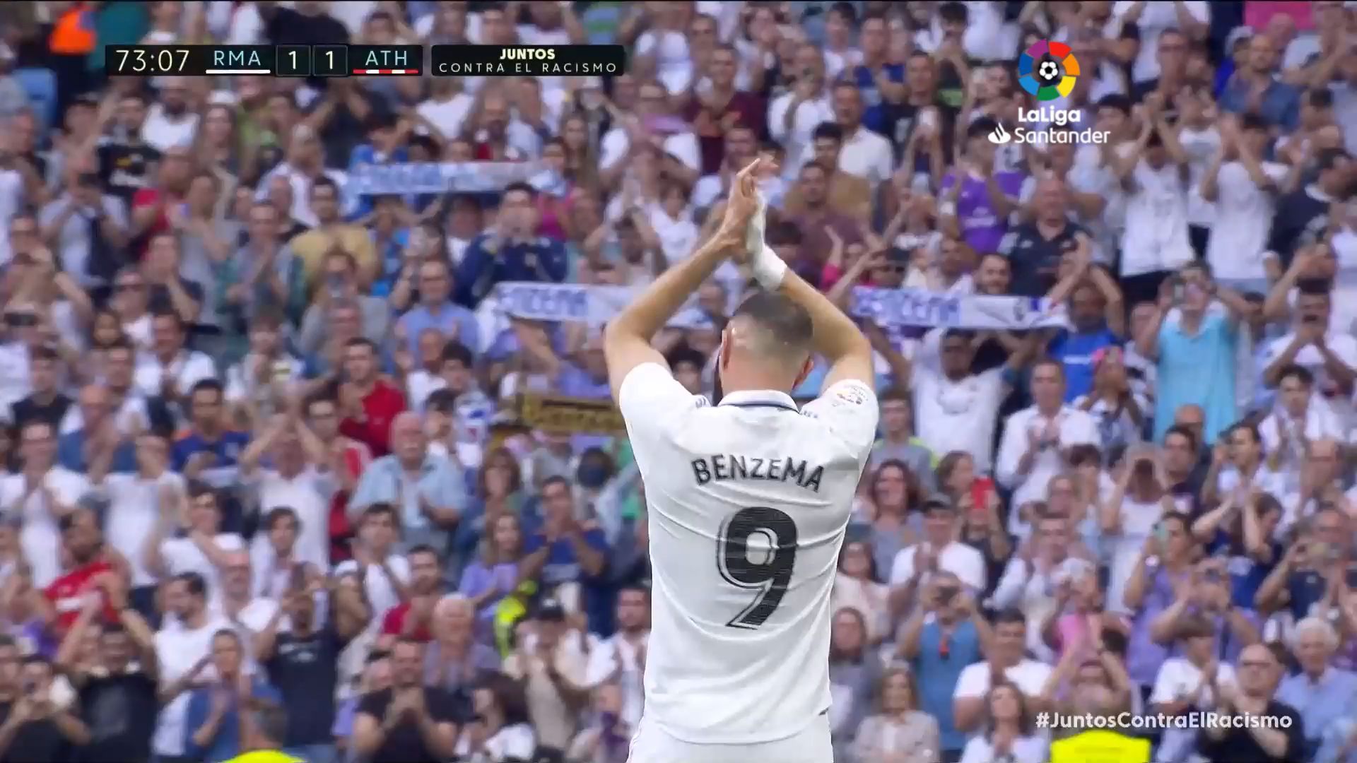 Real Madrid 1-1 Athletic: Cambio de Benzema
