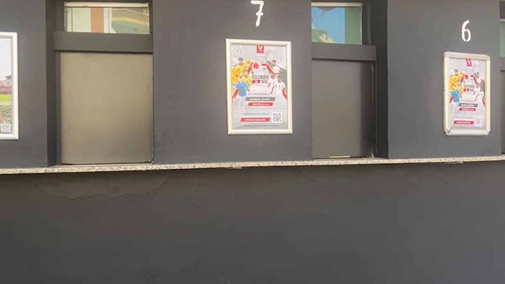 Las taquillas de Mestalla listas para el Irak Colombia