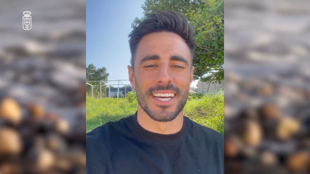 David Costas anuncia su renovación con el Real Oviedo