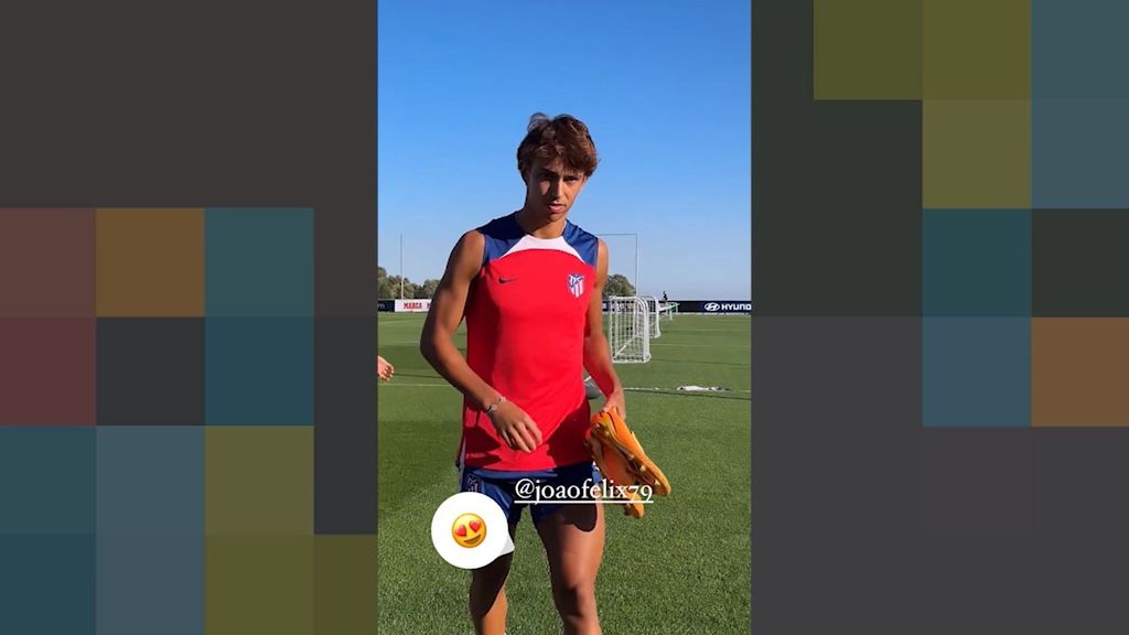 Joao Félix, Morata y Savic vuelven al trabajo en San Rafael