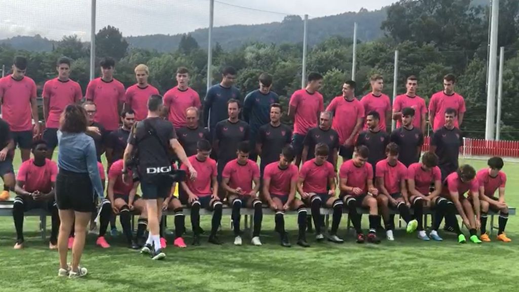 Presentación del Bilbao Athletic en Lezama