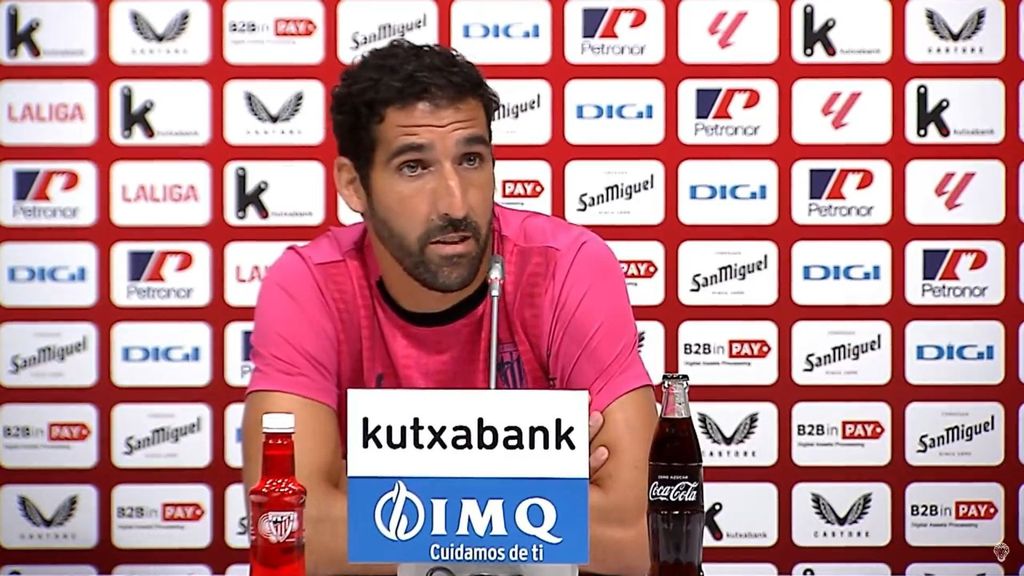 Raúl García critica salir a hacer públicos los objetivos del Athletic