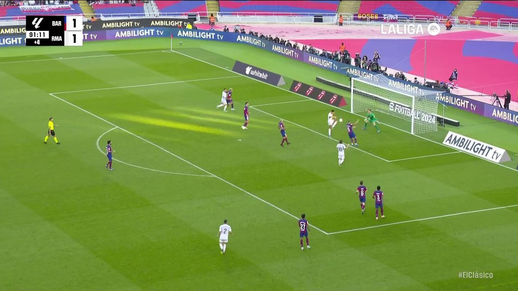 Segundo gol de Jude Bellingham contra el FC Barcelona