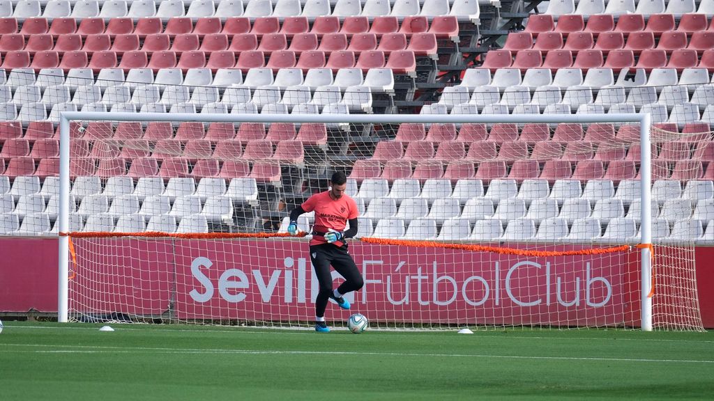 Entrenamiento del Sevilla (16/08/2019)