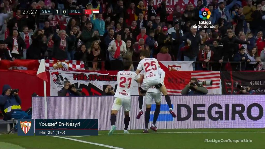 Sevilla 1-0 Mallorca: Gol de En Nesyri