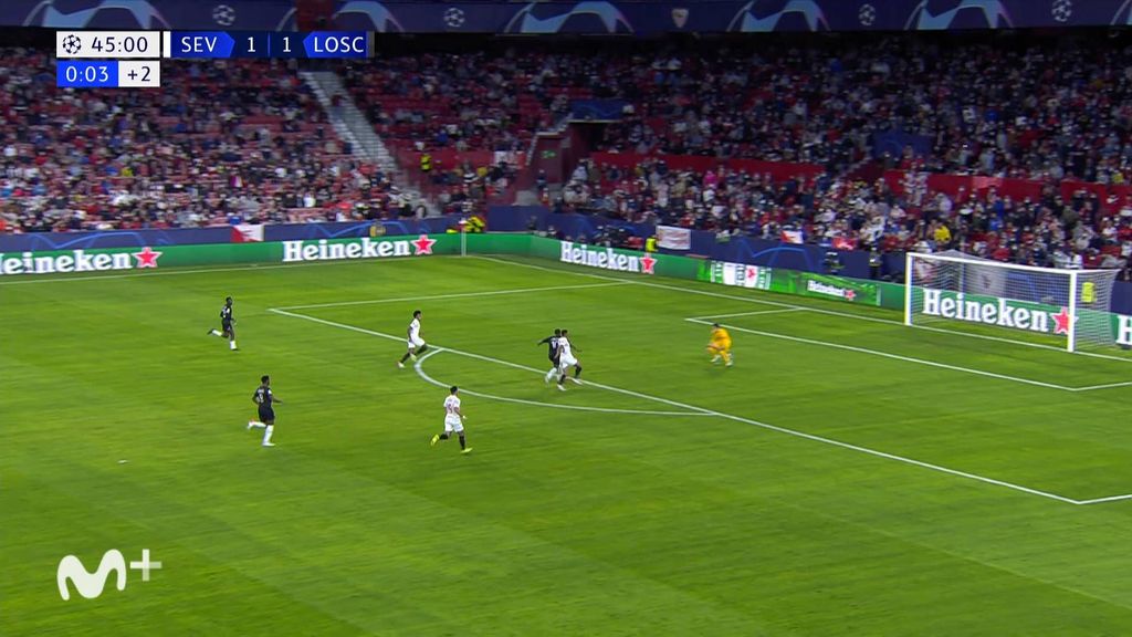 Sevilla 1-2 Lille: Resumen del partido