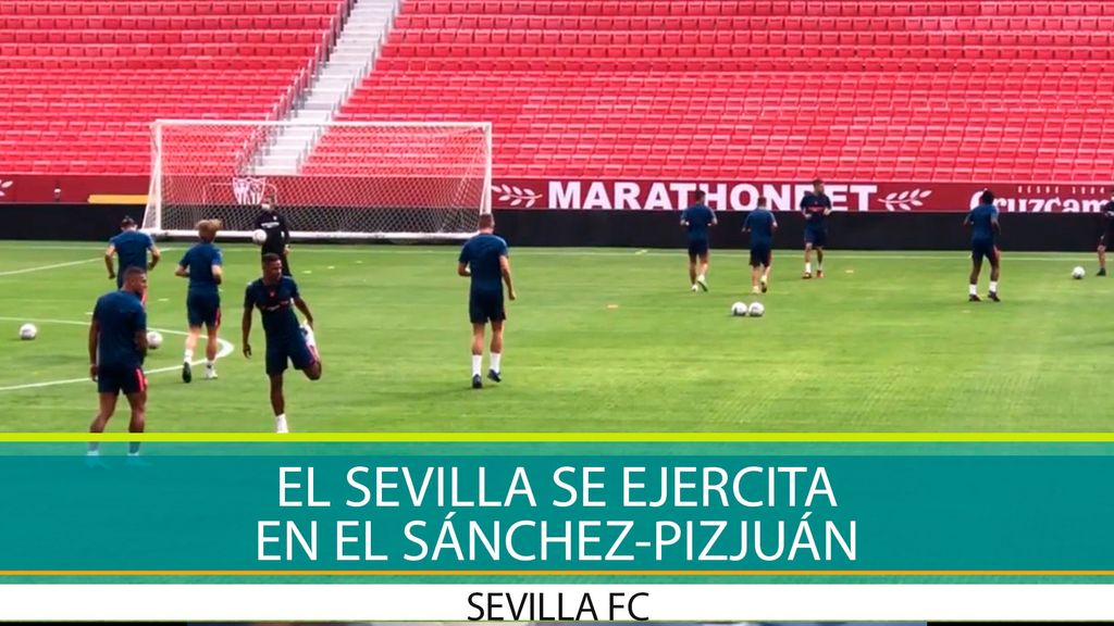 Entrenamiento del Sevilla