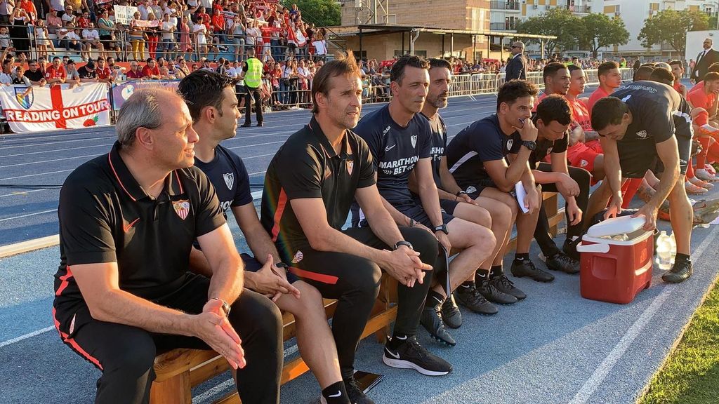 La conversación entre Lopetegui y Monchi tras la victoria del Sevilla