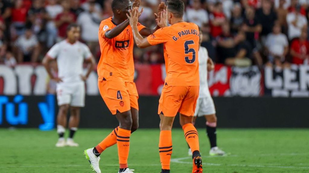 Sevilla 1-2 Valencia: Resumen del partido