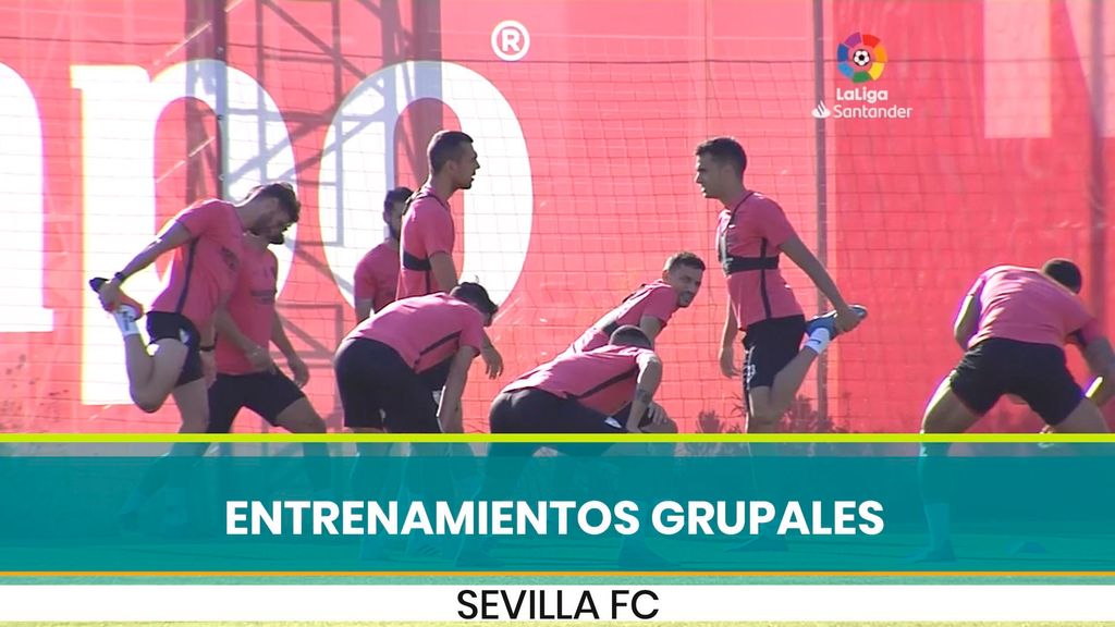 El Sevilla vuelve a los entrenamientos tras la polémica reunión de sus jugadores