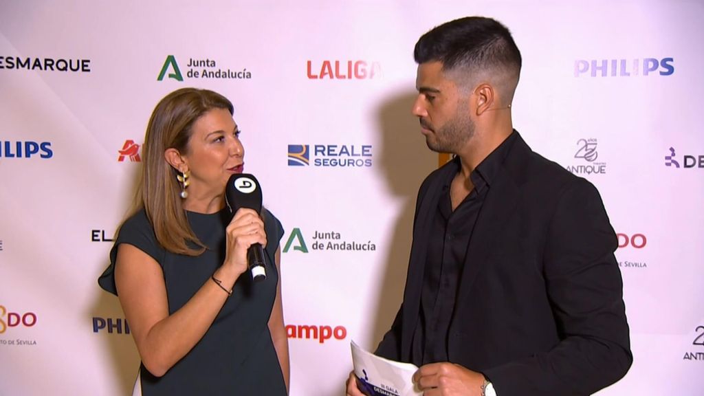 Silvia Pozo, Delegada de Deportes del Ayuntamiento de Sevilla en la Gala Desmarcadas 2025