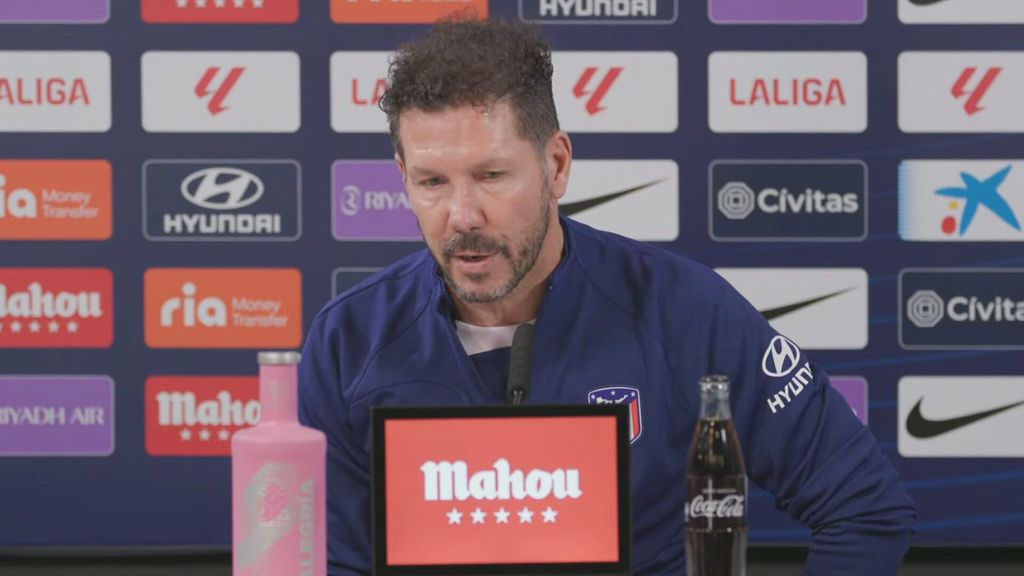 Simeone explica la lesión de Correa y analiza las bajas: "Muchos preguntaban por qué no había jugado"