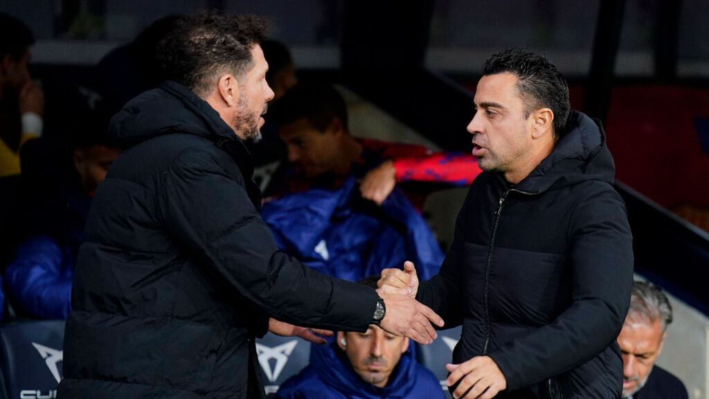 Cholo Simeone, mucho más rotundo que Xavi sobre ganar títulos