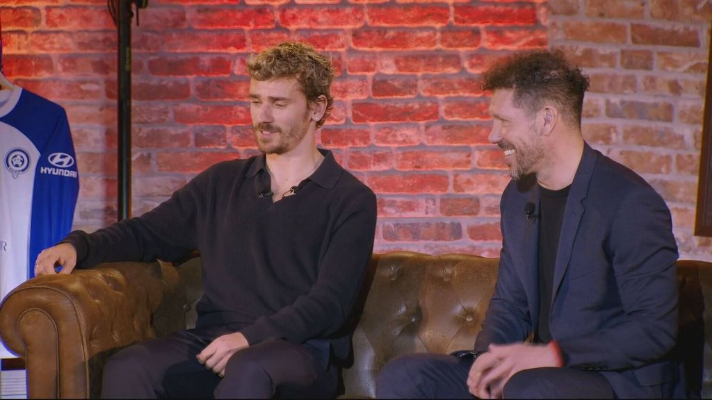 La broma de Griezmann a Simeone: "Cuando llegaba a casa le decía a mi mujer que no te aguantaba"