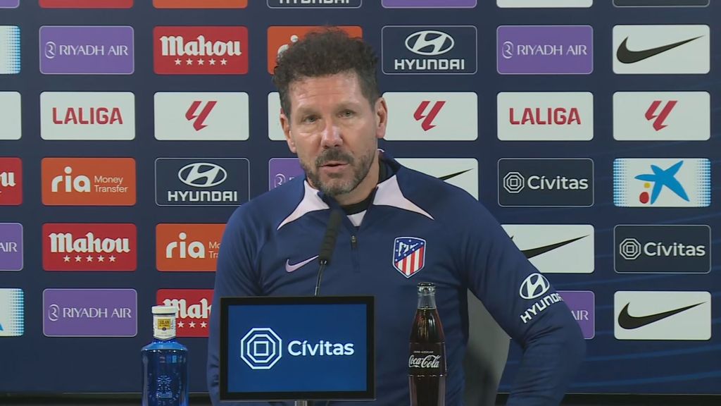 Simeone y la lucha contra Real Madrid y Barça antes de enfrentarse al Girona